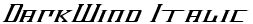 DarkWind Italic