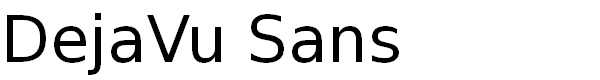 DejaVu Sans