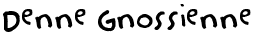 Denne Gnossienne