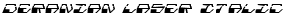 Deranian Laser Italic