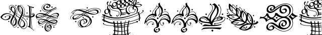 DF Calligraphic Ornaments LET Plain: 1.0