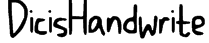 Dicis Handwrite