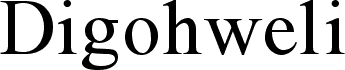 Digohweli