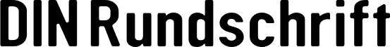 DIN Rundschrift Breit
