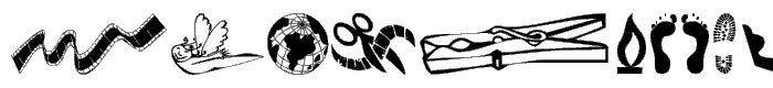 Distant Galaxy Symbols Italic