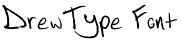 DrewType Font