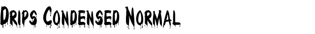 Drips Condensed Normal