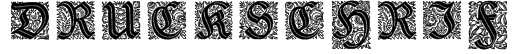 Druckschrift-Initialen