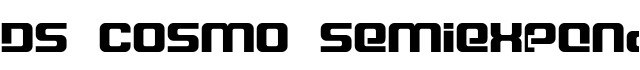 DS_Cosmo Semi-expanded SemiBold