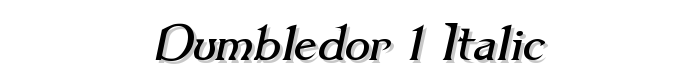 Dumbledor 1 Italic