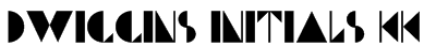 Dwiggins Initials KK
