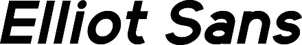 Elliot Sans Bold Italic