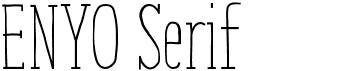ENYO Serif