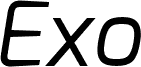 Exo Regular Italic