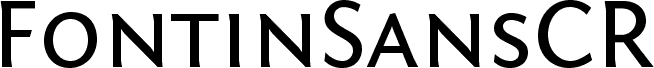 FontinSansCR-SC