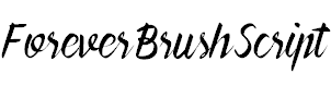 Forever Brush Script