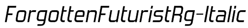 ForgottenFuturistRg-Italic