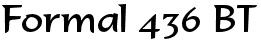 Formal 436 BT
