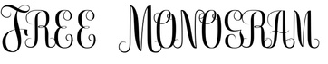 Free Monogram