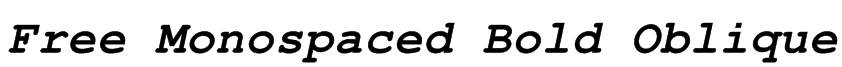 Free Monospaced