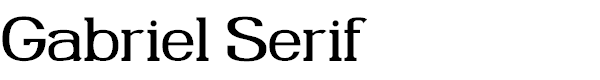 Gabriel Serif