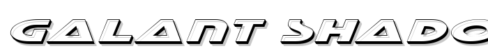 Galant Shadow Italic