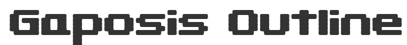 Gaposis Outline (BRK)