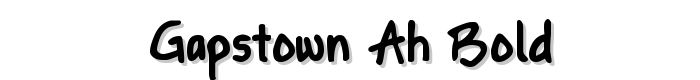 Gapstown AH Bold
