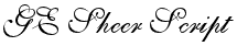 GE Sheer Script