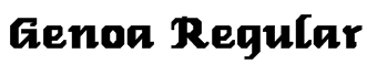 Genoa Regular