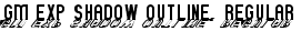 GM Exp Shadow outline, Regular