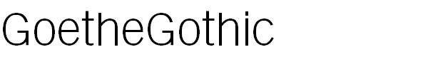 GoetheGothic