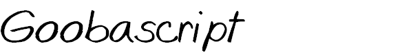 Goobascript