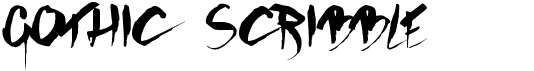 Gothic Scribble