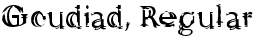 Goudiad, Regular