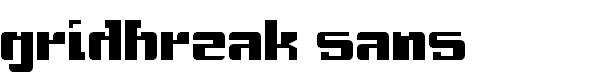Gridbreak Sans