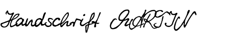 Handschrift MARTIN