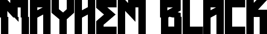 HMayhemBlack-Regular