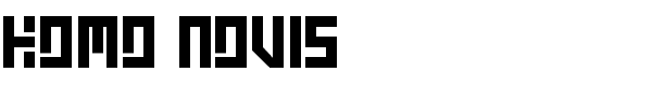 Homo Novis