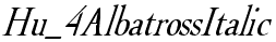 Hu_4AlbatrossItalic