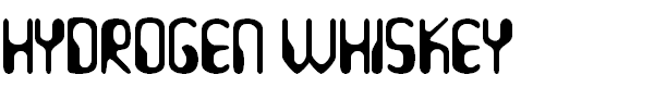 Hydrogen Whiskey