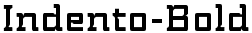 Indento-Bold