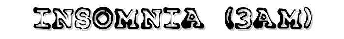 Insomnia (3am)