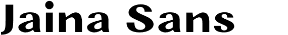 Jaina Sans