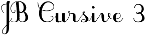 JB Cursive 3