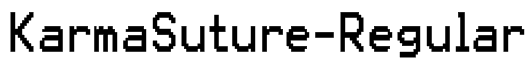 KarmaSuture-Regular