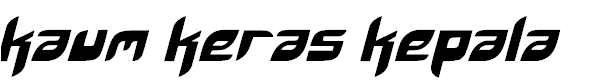 Kaum Keras Kepala