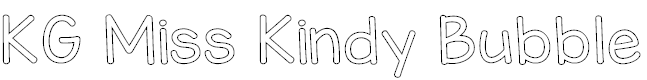 KG Miss Kindy Bubble