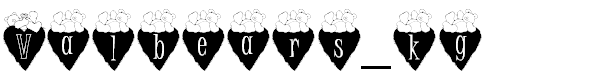 KG Valentine Bears