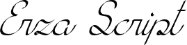 KH Erza Script Italic